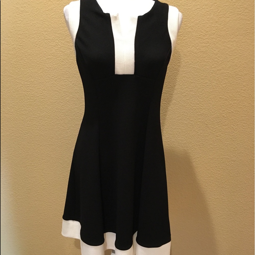 Black & white dress